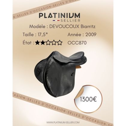Selle Devoucoux d’occasion