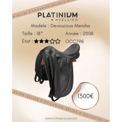 Devoucoux - Selle de dressage d'occasion