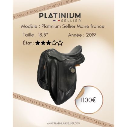 Platinium sellier - Selle de dressage d'occasion