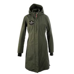 Lilas - Manteau long 150g Kaki femme