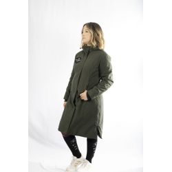 Lilas - Manteau long 150g Kaki femme