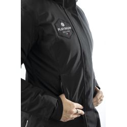 Lilas - Manteau long 50g Noir femme