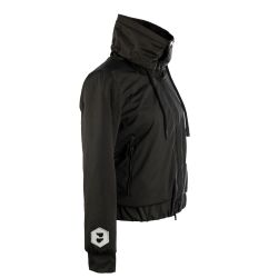 Tulipe - Veste fourrée mixte noire