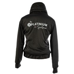 Tulipe - Veste fourrée mixte noire