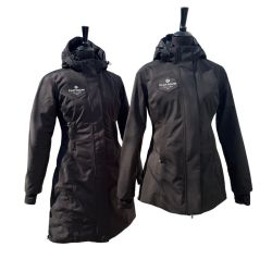 Lilas - Manteau court 150g Noir femme