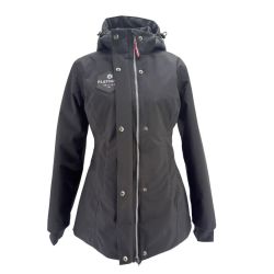 Lilas - Manteau court 50g Noir femme